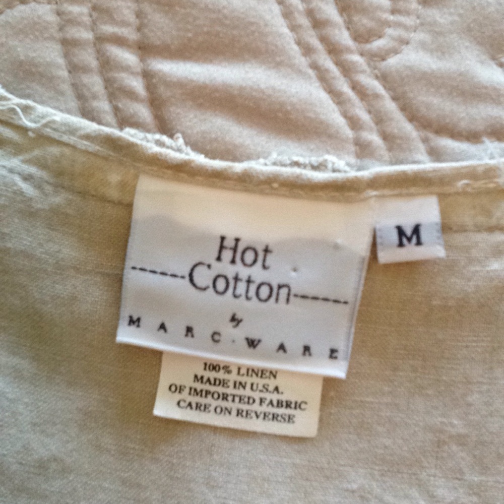 Hot Cotton Linen top - Picture 5 of 5